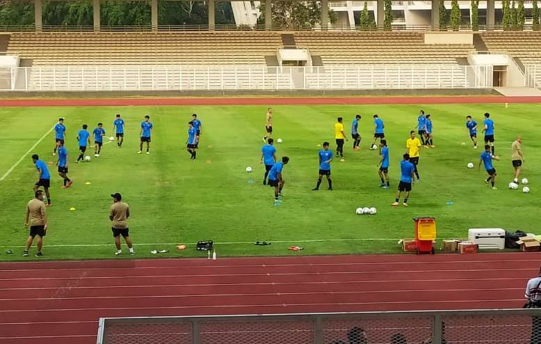 Banyak Pemain Absen di Sesi Latihan Perdana Timnas, Shin Tae-yong: Tanyakan Saja ke PSSI
