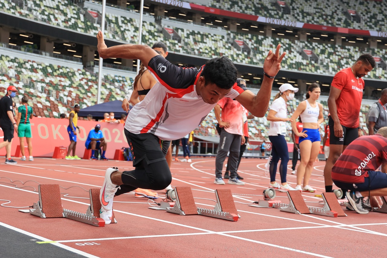 Demi Medali Olimpiade, Sprinter Lalu Muhammad Zohri Jajal Trek di Tiap Kesempatan
