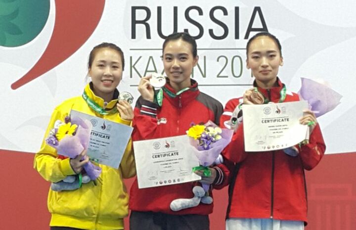 Indonesia Sabet 2 Emas di Kejuaraan Dunia Wushu 2017