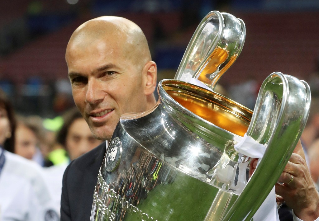 Antar Madrid Juara, Zidane Catat Rekor