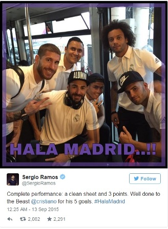 Sergio Ramos Juluki CR7 