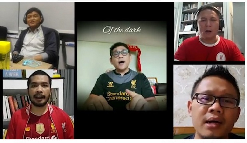 Dukungan Fan Liverpool Indonesia untuk Pegiat Lawan Korona