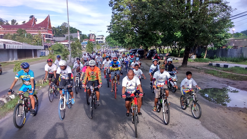 Sorong Sukses Tutup Gowes Pesona Nusantara 2017 di Tanah Papua
