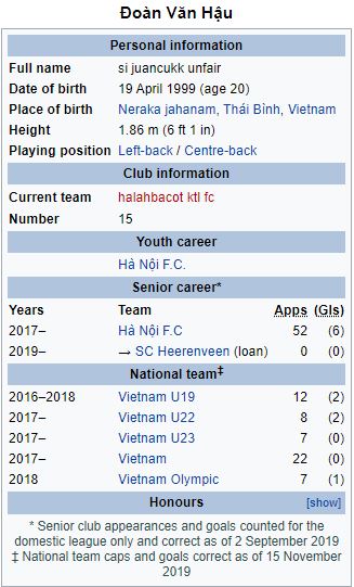 Bek Vietnam Diserang Netizen Usai Cederai Evan Dimas