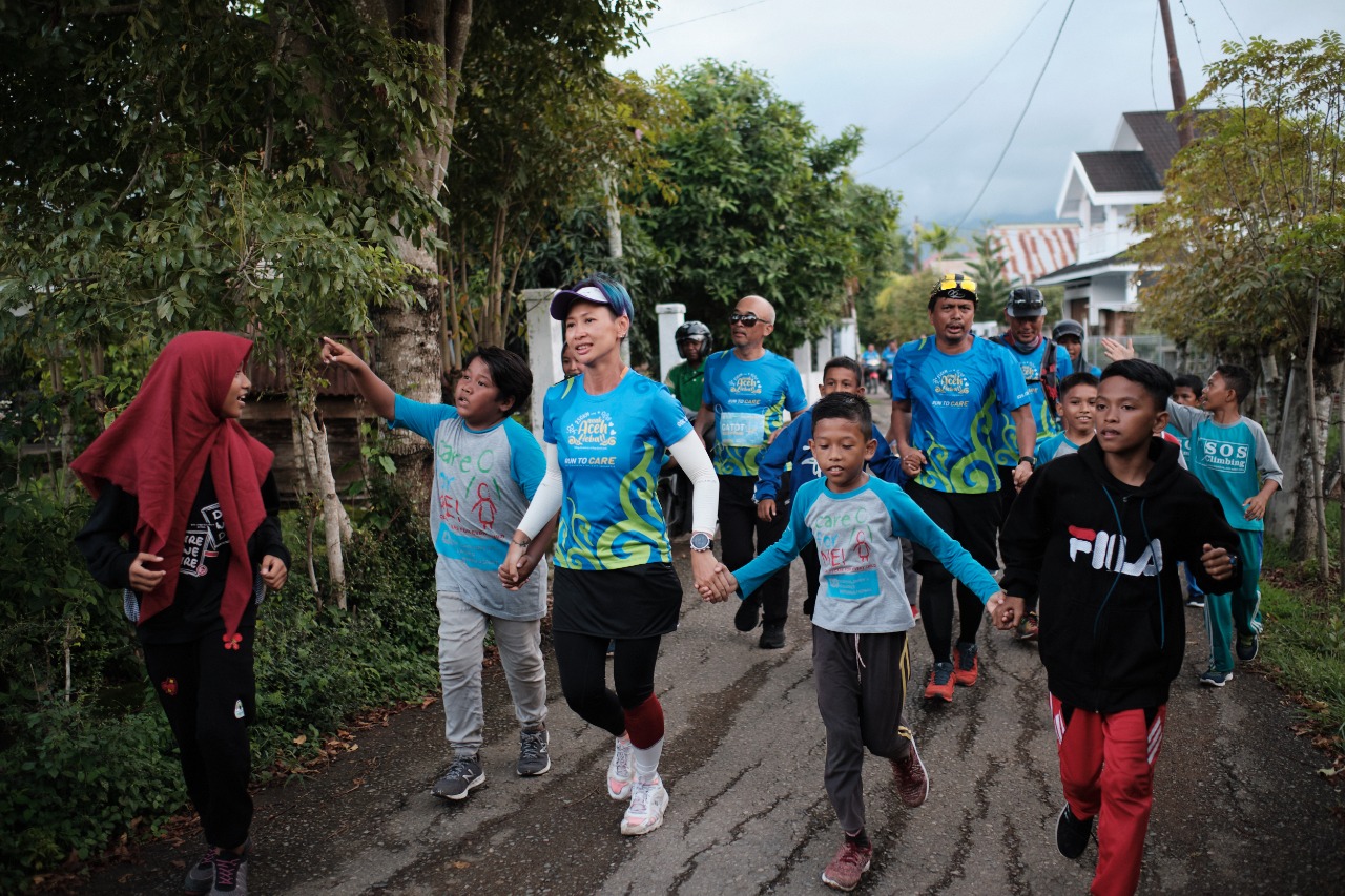 Carla Felany, Ketagihan Charity Run