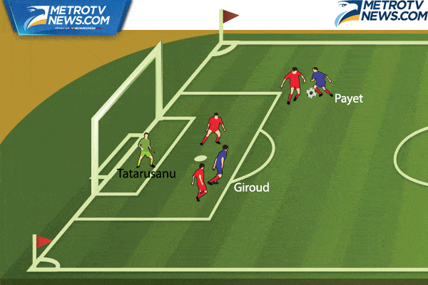 Ilustrasi Gol: Prancis Berpesta pada Laga Perdana Piala Eropa 2016