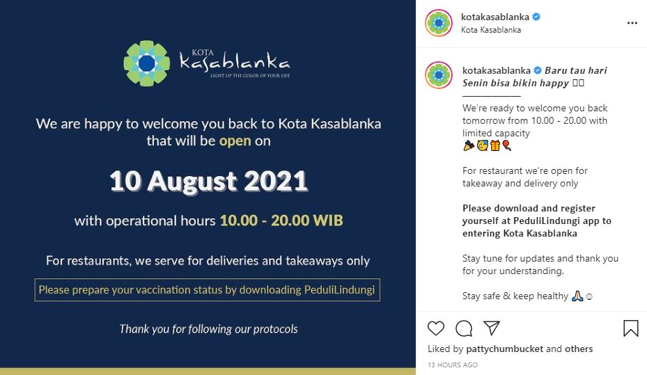Daftar Mal di Jakarta yang Wajibkan Sertifikat Vaksin untuk Pengunjung