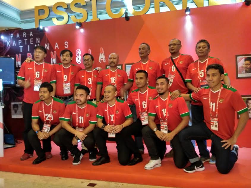 Ketika Para Mantan Kapten Timnas Indonesia dari Masa ke Masa Berkumpul