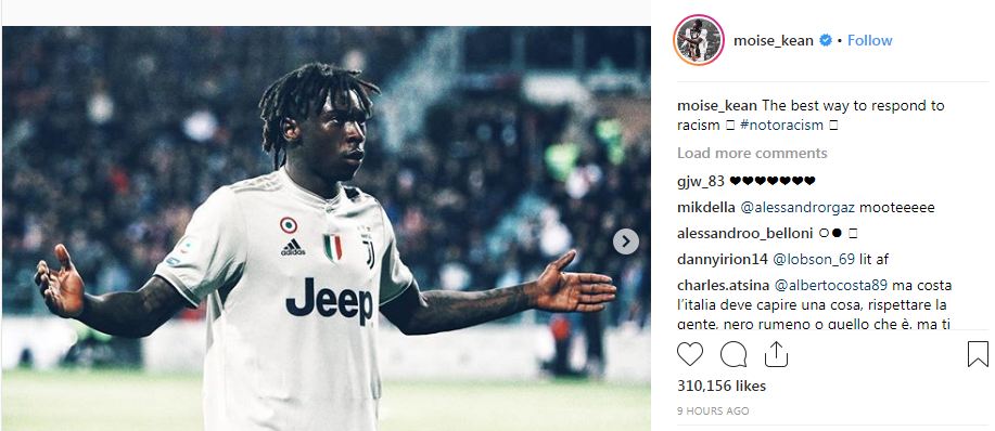 Cara Kean Melawan Ejekan Rasialisme Fan Cagliari Medcom Id