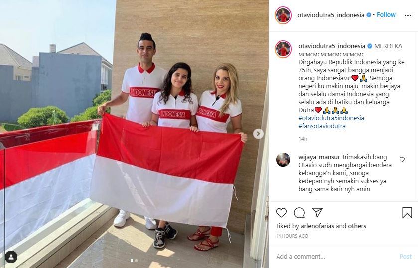 Ucapan HUT ke-75 RI dari Para Pesepak Bola Tanah Air