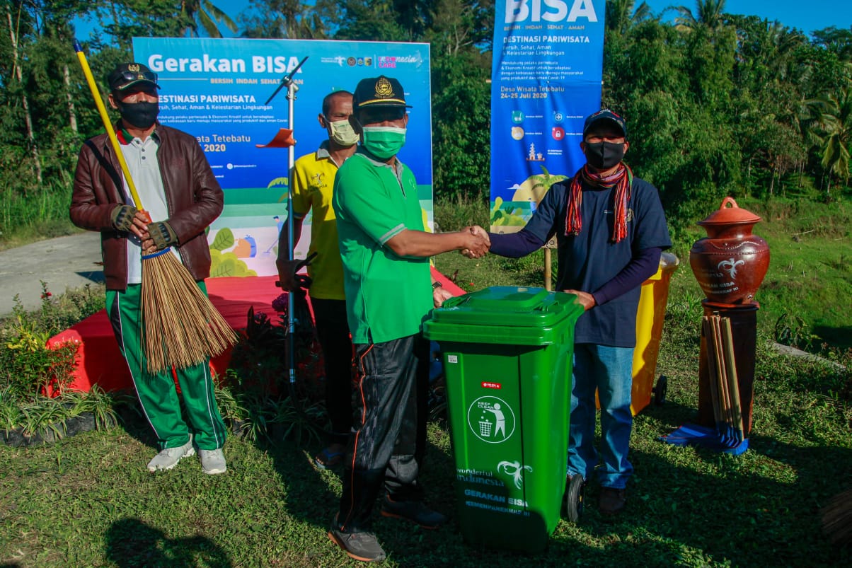 BISA, Program Padat Karya Kemenparekraf di Sejumlah Desa Wisata NTB