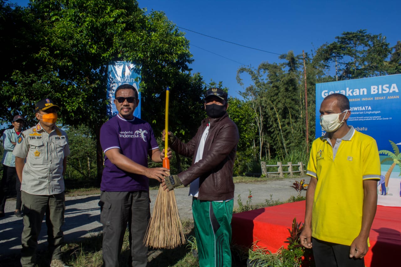BISA, Program Padat Karya Kemenparekraf di Sejumlah Desa Wisata NTB
