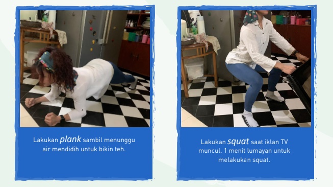 Lakukan Gerakan Ini agar Tetap Bugar saat di Rumah Saja