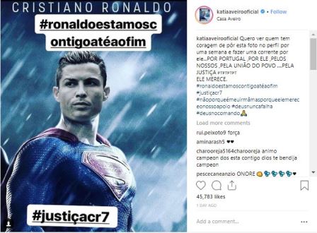 Keluarga Ronaldo Bikin Aksi Bela CR7 di Media Sosial
