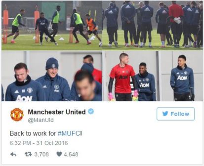Schweinsteiger Lakoni Latihan Perdana Bersama MU Musim Ini