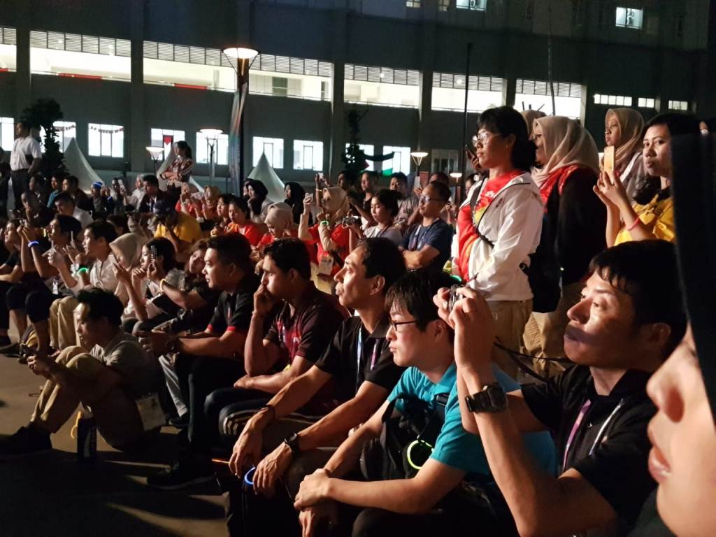 Mengintip Keseruan Malam Perpisahan di Wisma Atlet Kemayoran