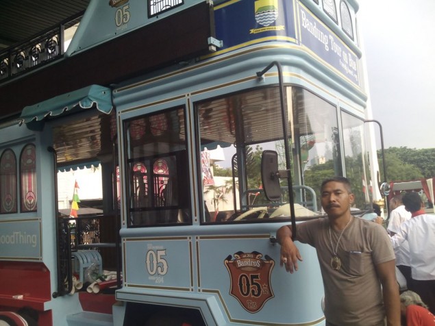 Bandros Sudah Didekorasi dan Siap Diberangkatkan untuk Menjemput Owi/Butet