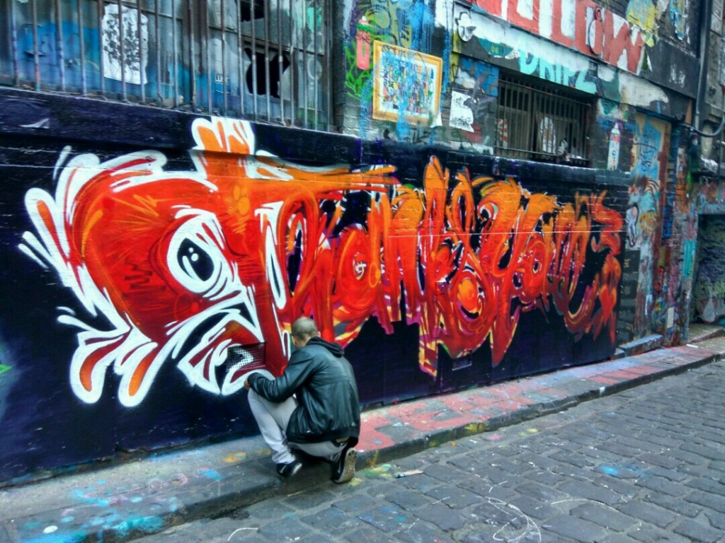 Mengagumi Galeri Seni Luar Ruang di Melbourne