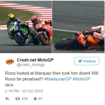 Pedrosa Juara, Rossi dan Marquez Terlibat Perselisihan  