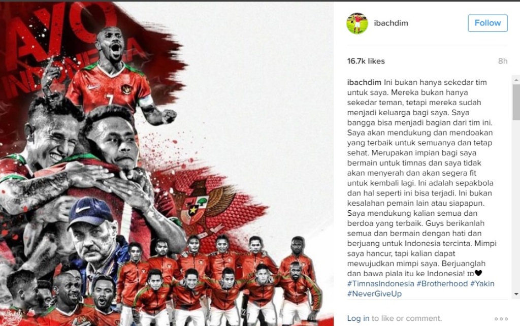 Curhat Irfan Bachdim: Mimpi Saya Hancur!