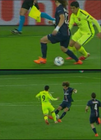 David Luiz Dua Kali Dikolongi Luis Suarez Medcom Id