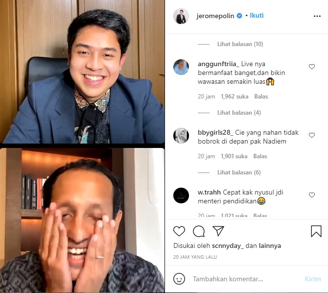 Duh, Nadiem Makarim Salah Jawab Soal Matematika Sederhana