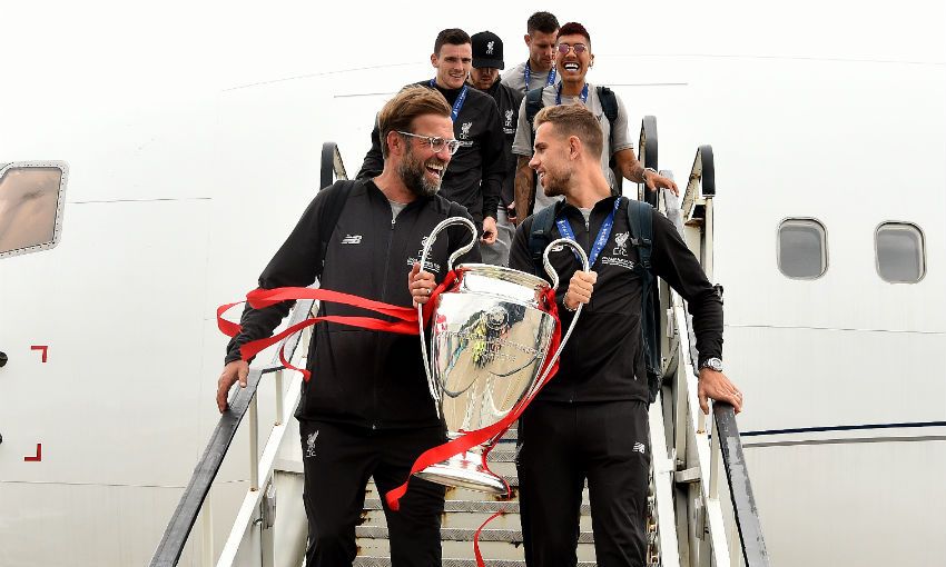 Kemeriahan Parade Juara Liga Champions Liverpool