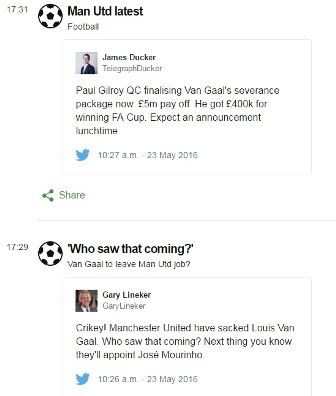 Ferdinand Klaim Louis van Gaal Sudah Dipecat Manchester United