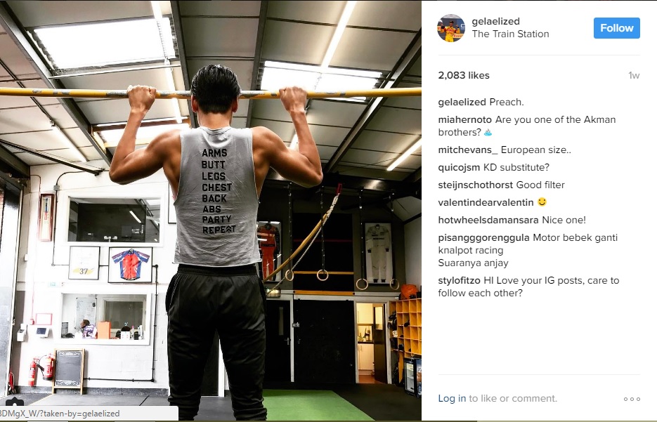 Sean Gelael Rajin Pergi ke <i>Gym</i> untuk Latihan Fisik