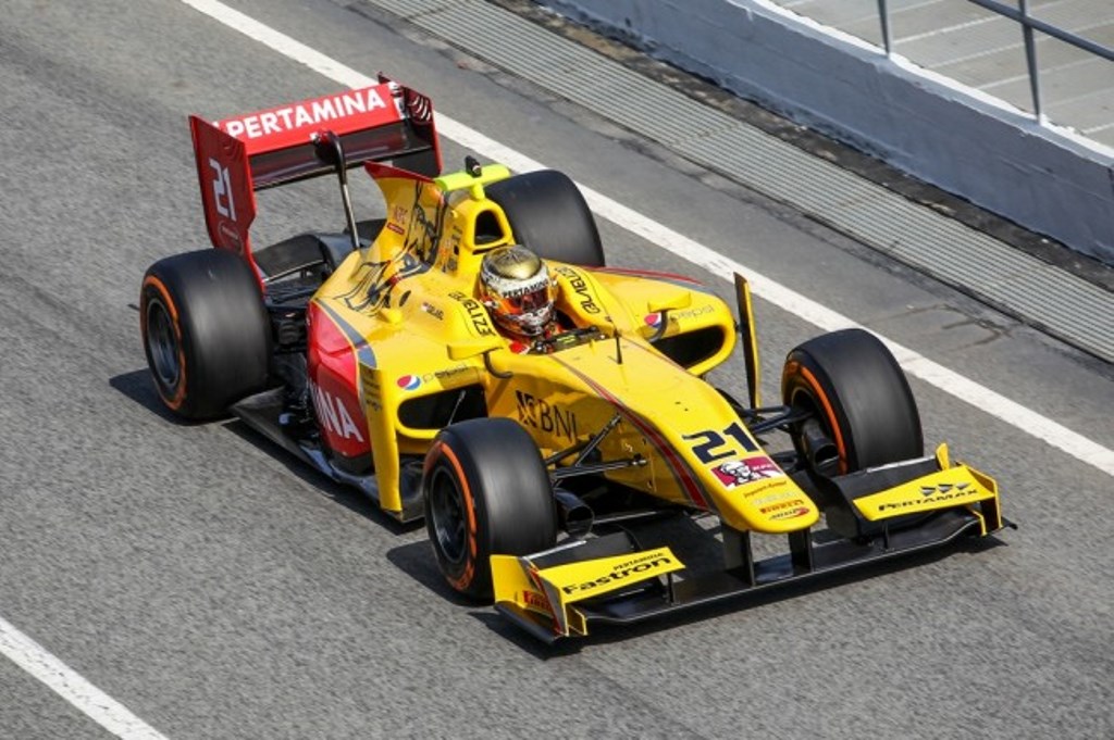 Sean Gelael Impresif saat Tes Pagi Hari Terakhir Tes Pramusim F2