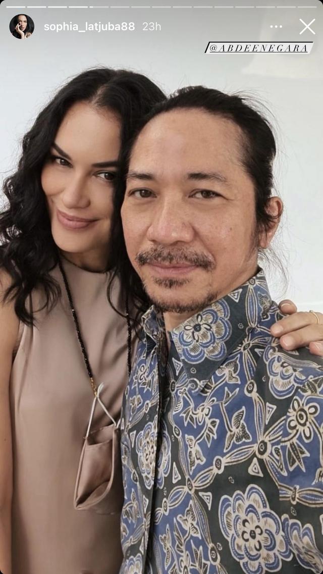Pisah dari Ariel Noah, Sophia Latjuba Pamer Kedekatan dengan Eks Personel Slank