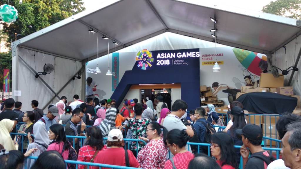 Jelang Penutupan, <i>Souvenir</i> Asian Games Terus Diburu