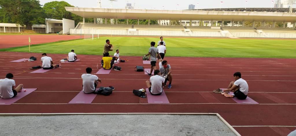 4 Pemain Timnas Senior tak Tampak di Latihan Perdana