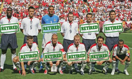 Lampard dan Kegagalan Generasi Emas Timnas Inggris