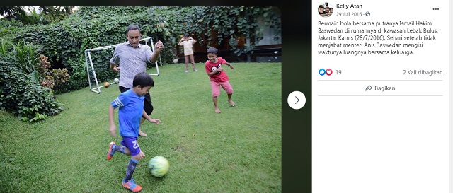 [Cek Fakta] Gara-gara Foto Ini Anies Disebut tak Punya Hati? Simak Faktanya