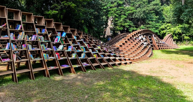 Bookworm, Perpustakaan Unik di Mumbai