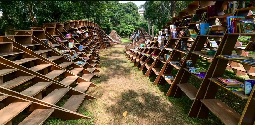 Bookworm, Perpustakaan Unik di Mumbai
