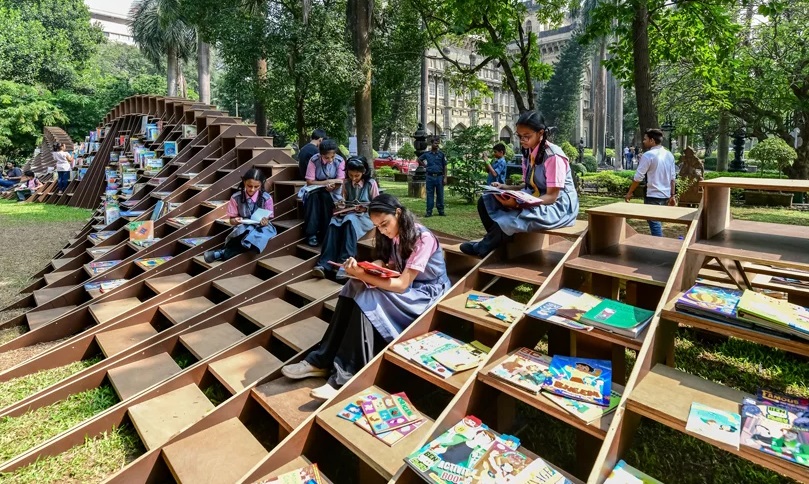 Bookworm, Perpustakaan Unik di Mumbai