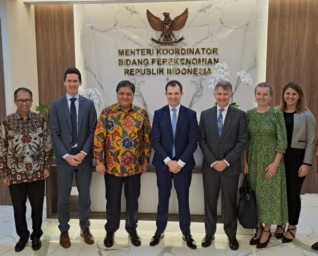 UK Minister for Exports Visits Indonesia to Discuss Collaboration
