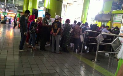 H+5, 36.859 Pemudik KA Tiba di Jakarta