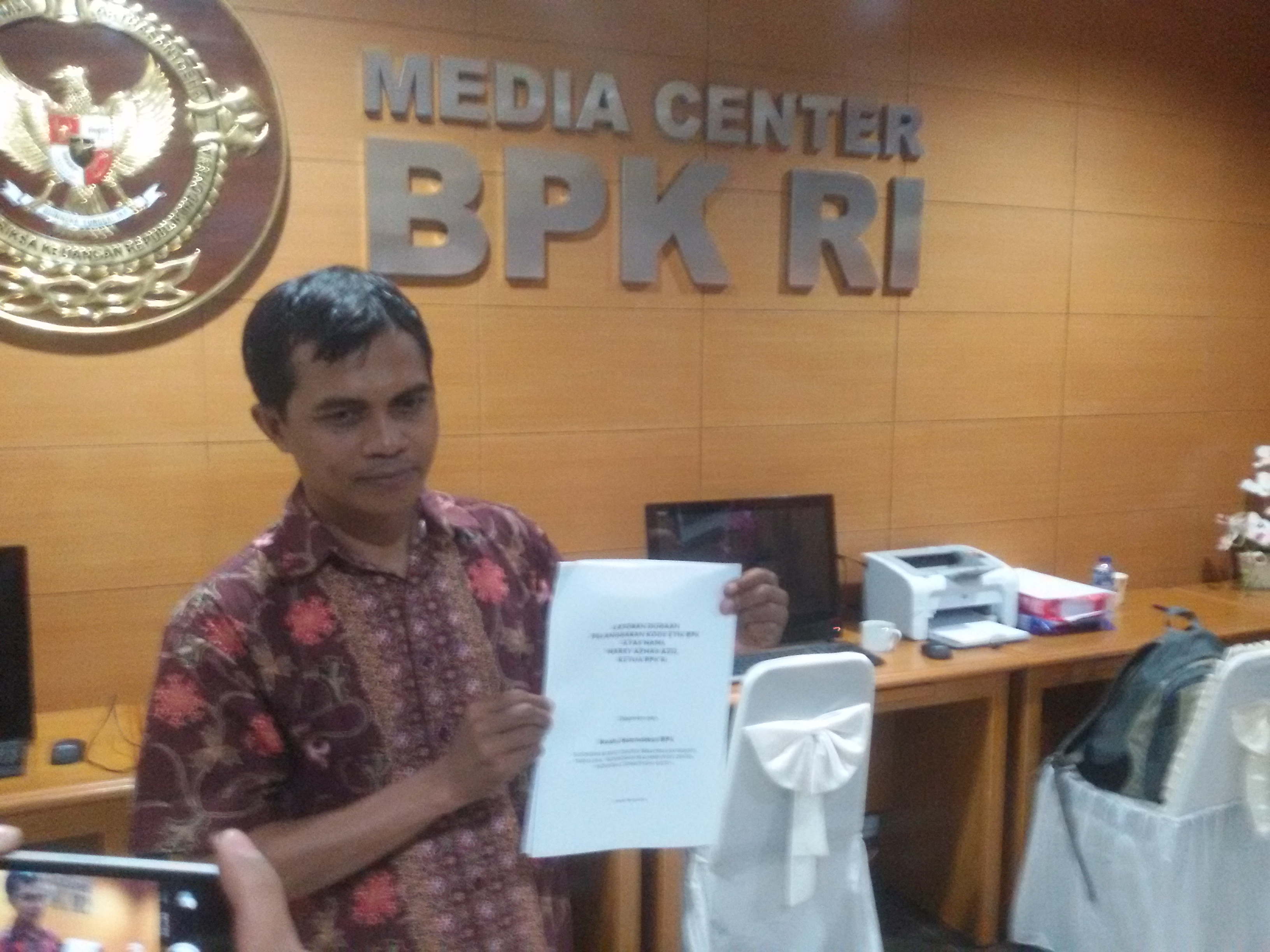 Harry Azhar Diduga Melanggar Kode Etik BPK
