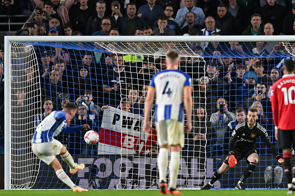 5 Fakta MU Dibekuk Brighton, Peringkat Setan Merah Terancam