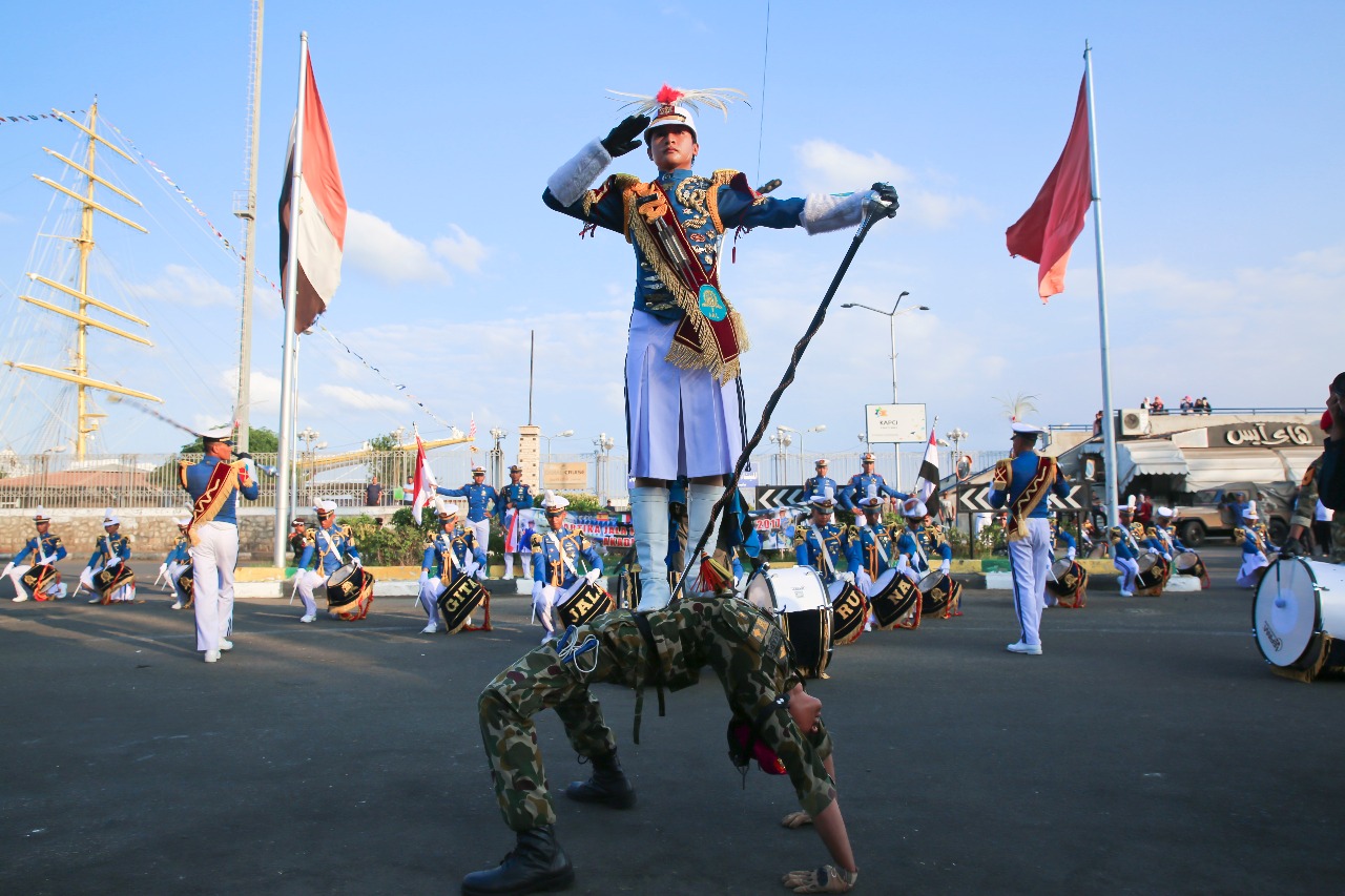 Dari Spanyol ke Indonesia, KRI Bima Suci Sandar di Mesir