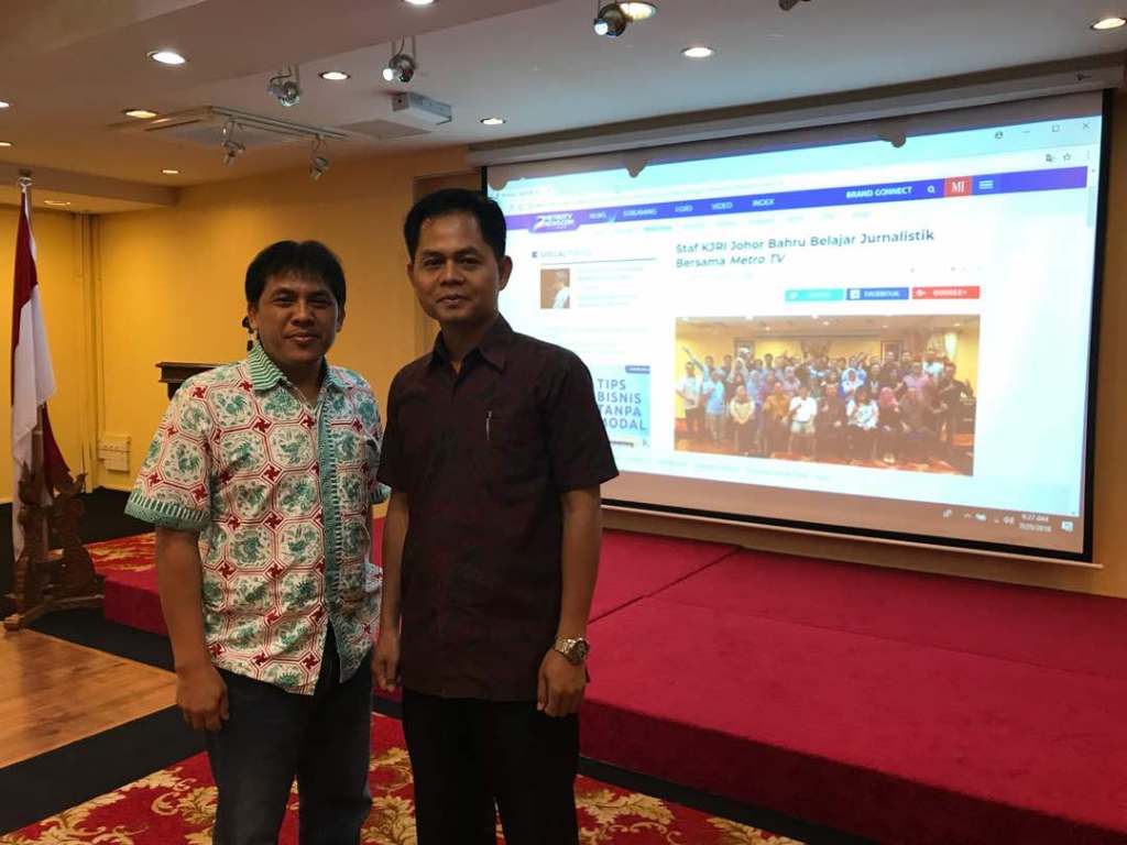 Jurnalis <i>Metro TV</i> Berbagi Pengalaman Meliput di Zona Perang