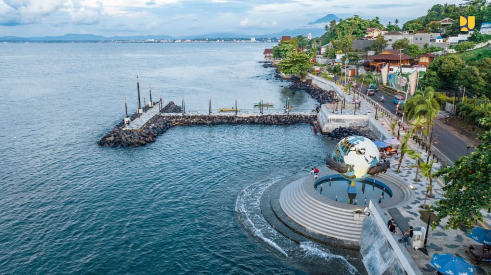 Dipoles Rp96 Miliar, Begini Potret Terbaru Pantai Malalayang dan Bunaken