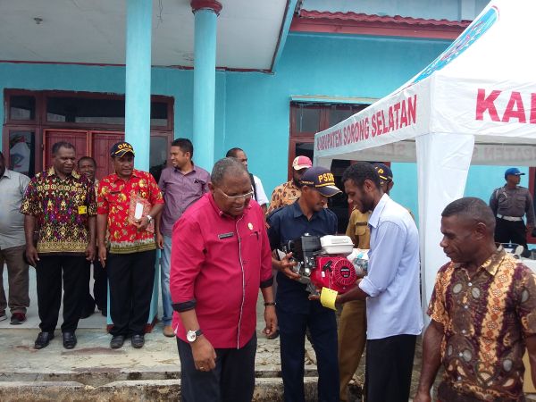 Pabrik Es Beranggaran Miliaran Rupiah Dibangun di Sorong Selatan