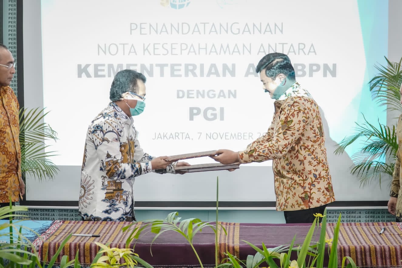 Menteri Hadi akan Kawal Sertifikasi Gereja Tanpa Terkecuali dan Tanpa Diskriminasi