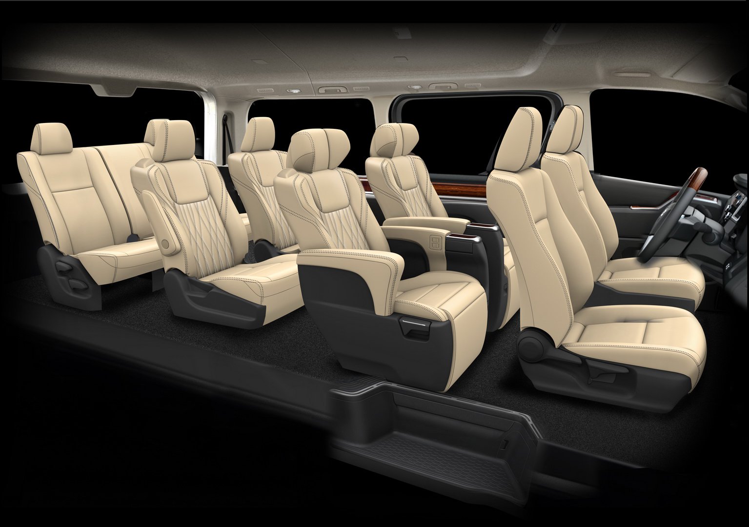Toyota GrandAce Jadi Versi Mewah dari HiAce