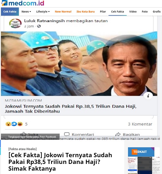 Cek Fakta] Maruf Amin Tandatangani Dana Haji untuk Proyek ...