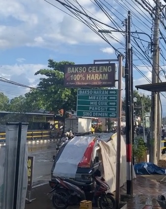 Viral Warung Bakso Babi 100 Persen Haram, Netizen: Tanpa Basa-basi